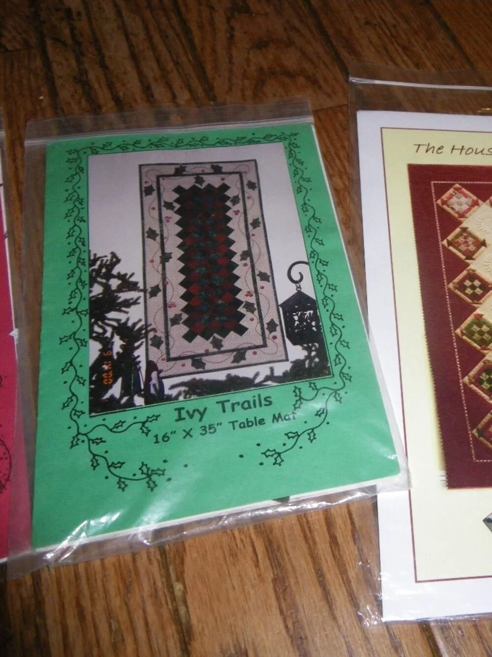 5 Quilting / Runner Instruction Kits Moose on the Loose House on Edgewood Lane+
